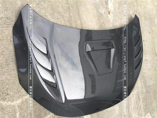适用于本田十代思域碳纤维机盖CIVIC FK7 FK8改装开孔引擎盖头盖 - 图3