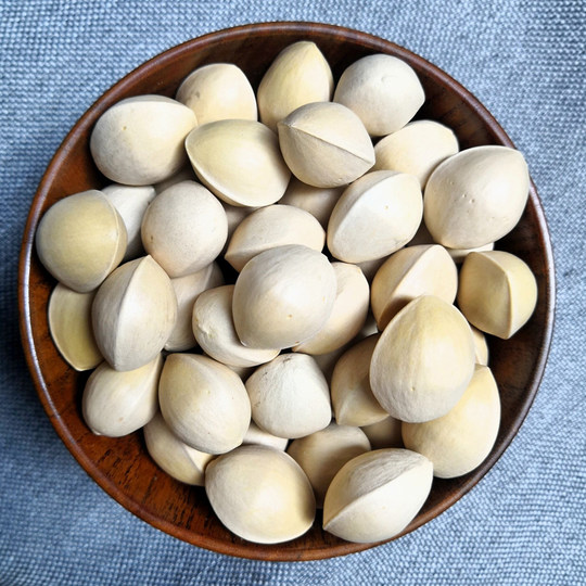 2025年新鲜大白果圆形银杏果带壳桂林海洋乡老树生百果白果仁饱满