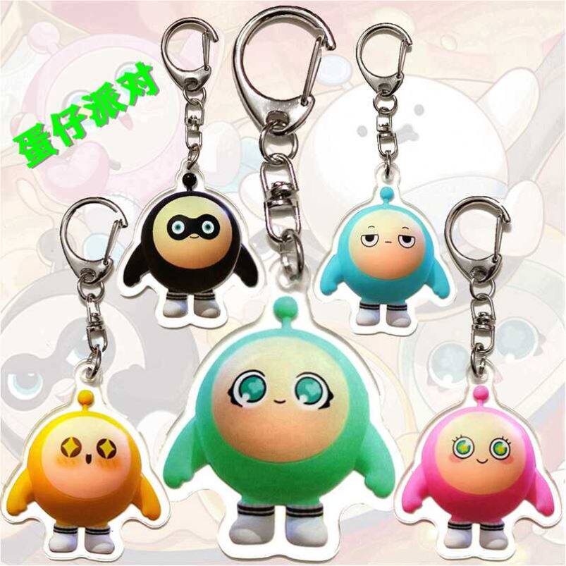 蛋仔派对挂件蛋仔派对豪华版男孩玩具周边公仔书包闪电阿存钥匙扣手办小挂件
