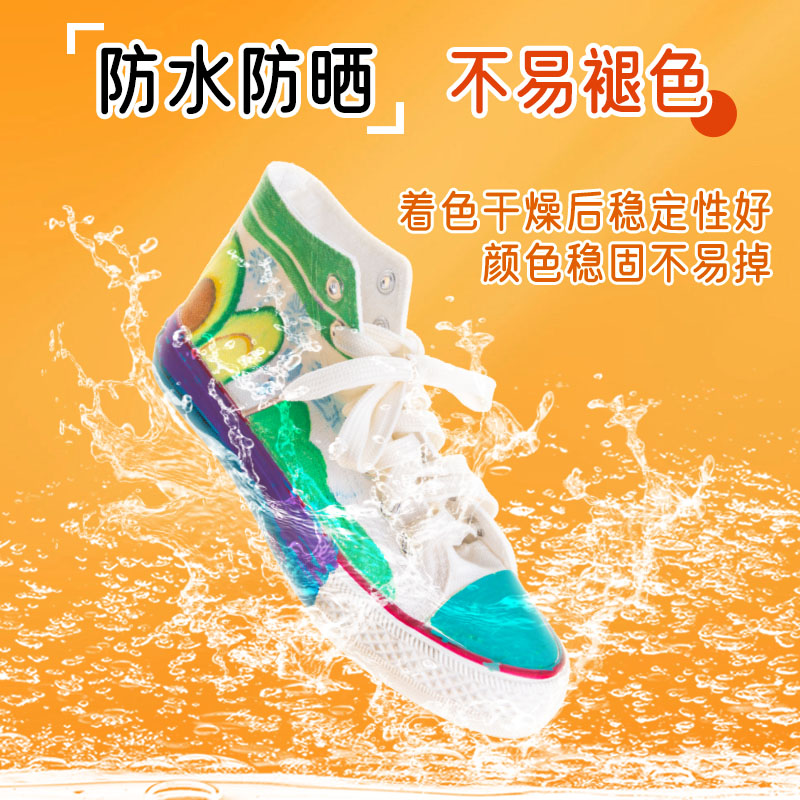 真彩丙烯马克笔不透色可叠色60色小学生专用丙烯笔水彩笔画画笔儿童美术专用超强覆盖不透纸涂鸦彩笔安全放心 - 图2