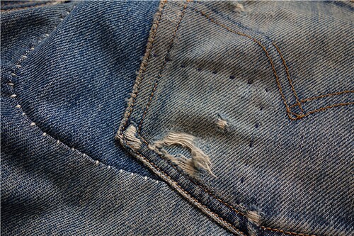 丹宁医生 denim doctor 补丁修补 工装牛仔休闲服装改造修复 boro - 图1