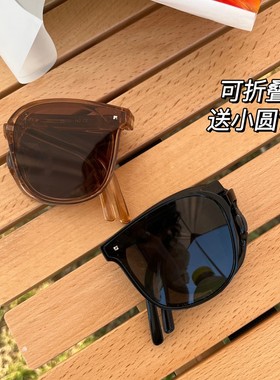 可折叠墨镜偏光太阳镜