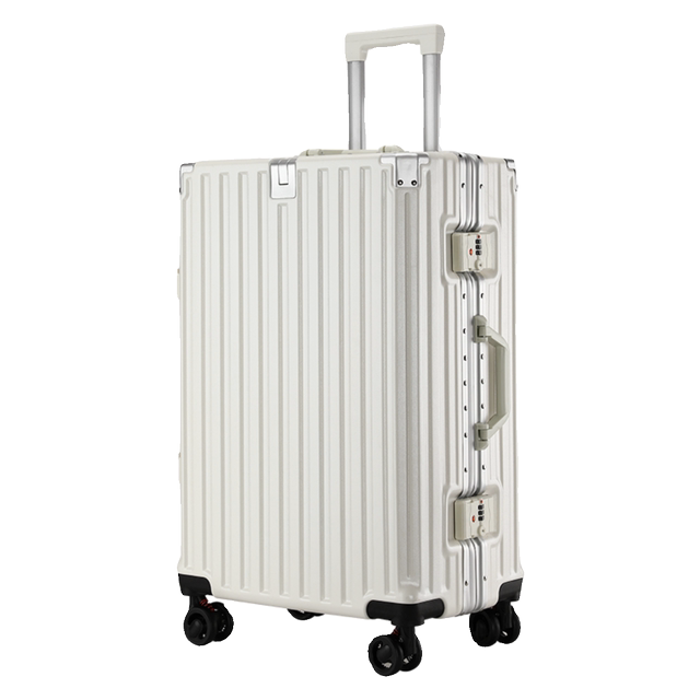 Multifunctional suitcase water cup holder trolley case charging aluminum frame suitcase mute universal wheel male and female student suitcase
