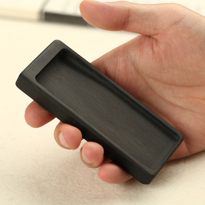 精制罗纹小砚3.5寸/4寸 圆形/方形 玉山罗纹砚砚台原石写经砚小楷,淘宝优惠券,粉丝福利购,淘宝优惠卷