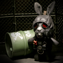 Steam Elf Steam Punk Gas Mask Version 2023 Upgraded Version Dark Black Color Ensemble Little Rabbit