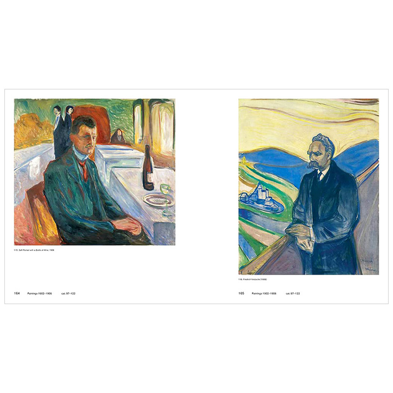 【现货】爱德华·蒙克作品集1863-1944 Edvard Munch 现代艺术表现主义 英文原版进口画册善本图书 - 图3