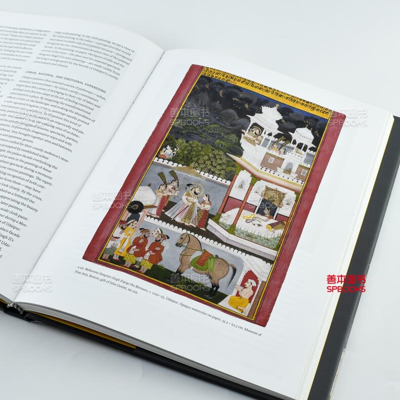 【预售】乌代浦尔风景画与印度的十八世纪 The Place of Many Moods: Udaipur’s Painted Lands 英文原版进口艺术画册
