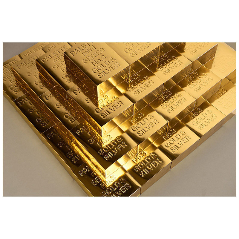 【预售】【迷你调色板系列PALETTE mini】03:金银Gold & Silver 专色对比高亮色调印刷平面设计案例作品集victionary善本图书