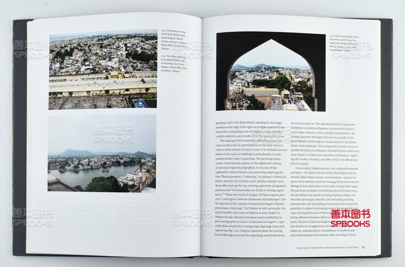 【预售】乌代浦尔风景画与印度的十八世纪 The Place of Many Moods: Udaipur’s Painted Lands 英文原版进口艺术画册