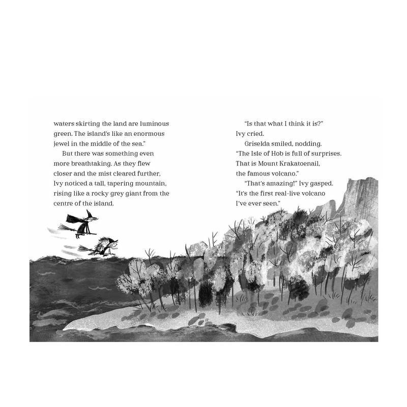 【预售】【米拉克拉王国的艾薇纽特】#4艾薇与吸血精灵 【Ivy Newt in Miracula】原版英文儿童桥梁书 插图初章书 善本图书 - 图3