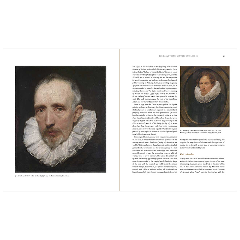 【预售】安东尼·范·戴克和肖像画艺术Anthony Van Dyck and the Art of Portraiture 艺术美术画册作品集英文进口凡戴克 - 图3