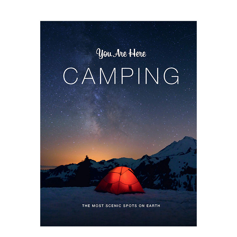 你在此处：露营 You Are Here: Camping / 你在此处：沙滩 You Are Here: Beaches （可单拍） 英文旅行摄影野营风景画册画集 - 图0