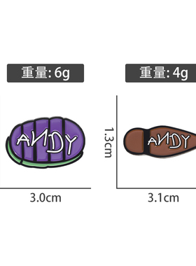 玩具总动员周边金属胸针男女学生背包衣服服饰挂件装饰品徽章别针