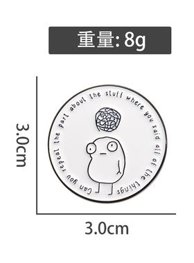 你能重复一下你说的所有事情的部分吗英语金属胸针圆形银币徽章