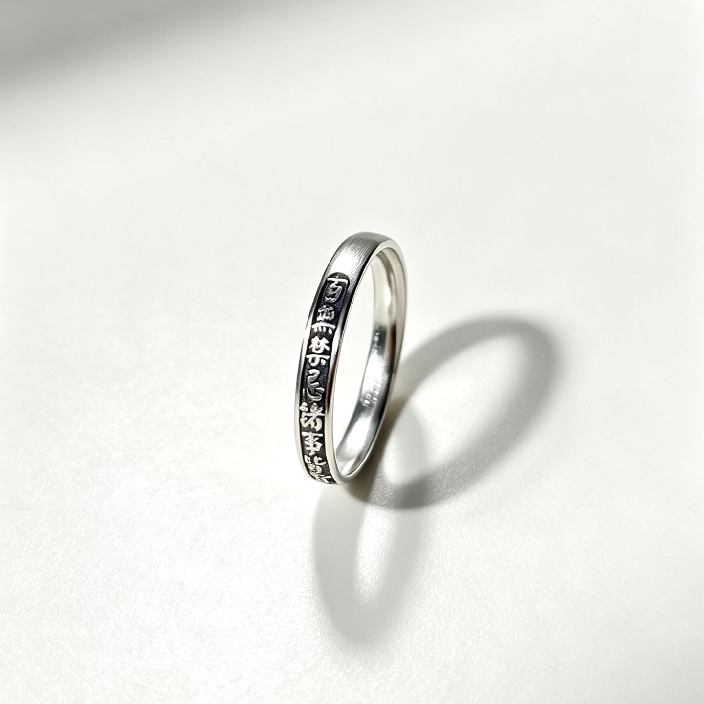 No taboo S925 sterling silver open adjustable ring