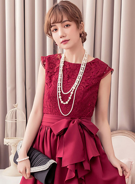 三层多层长款项链毛衣链仿珍珠女