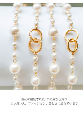 日韩珍珠项链女士小香风双层长款毛衣链秋冬季锁骨链颈链项圈L042