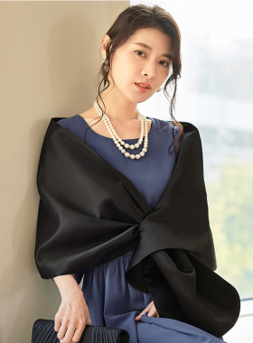 夏季新娘披肩演出围巾女士伴娘服外搭姐妹团斗篷配旗袍披肩88013