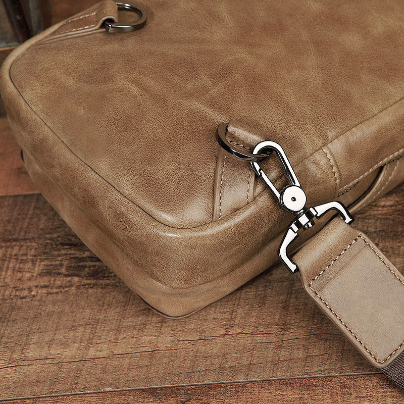 新款男时尚潮流户外单肩斜挎男包 心飞扬箱包男士包袋