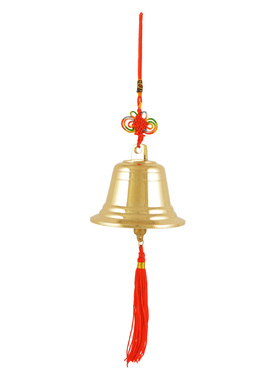 纯铜风铃挂件平安钟
