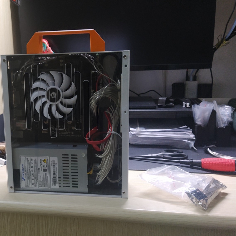 傻瓜超人SGPC K29 K30核显A4K39ITX侧透MATX小主机箱立卧用送手提-图1