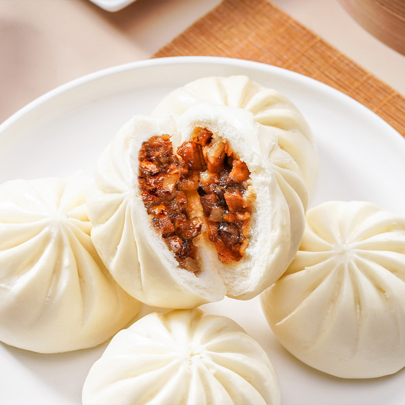 陶陶居羊肚菌叉烧包速食早餐广式茶楼包点加热即食早茶点心食品,淘宝优惠券,粉丝福利购,淘宝优惠卷