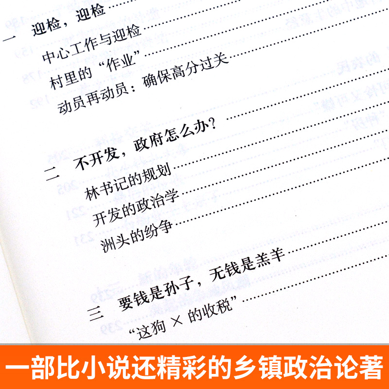 官方正版 小镇喧嚣一个乡镇政治运作的演绎与阐释 吴毅 以迎检开发收税征地维权等鲜活故事讲述基层政权村级组织和农民的博弈共生 - 图2