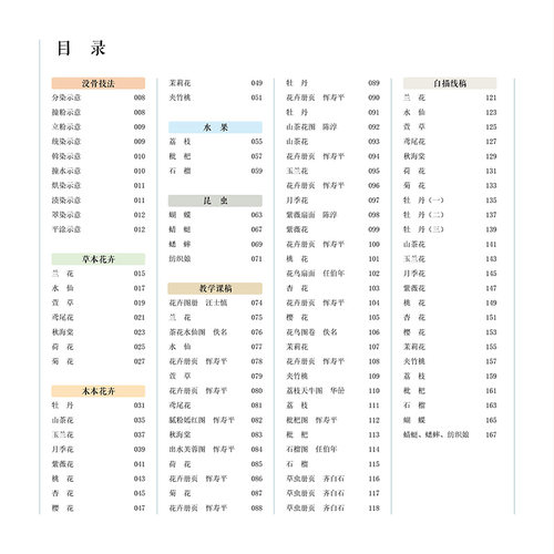 【附教学视频】没骨花卉日课 中国画传统技法教程  没骨花鸟画教程没骨画册白描底稿教学恽寿平没骨花鸟 画册美术自学国画临摹书籍 - 图0