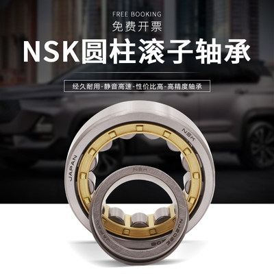 NSK进口圆柱滚子轴承NJ NU202 203 204 205 206 207 208 EM EW C3 - 图1