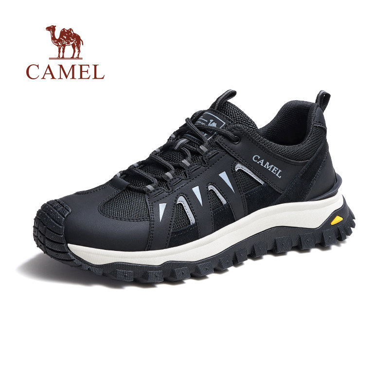 骆驼秋冬季新品男鞋网面透气徒步户外厚底时尚休闲男款运动鞋,淘宝优惠券,粉丝福利购,淘宝优惠卷