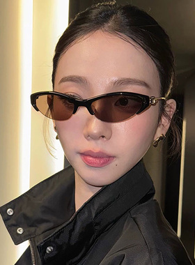 柳智敏同款猫眼近视墨镜女配度数