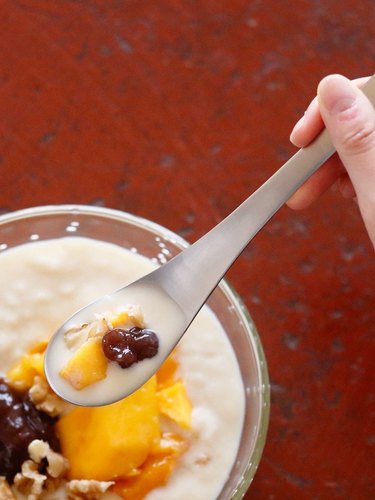 日本制进口家事问屋304不锈钢勺子儿童汤匙吃饭勺子调羹甜品勺 - 图2