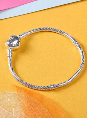 925纯银手环实心银手链925纯银