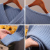Áo len mới mùa thu ngắn cardigan nữ cổ chữ V màu áo len hoang dã đơn giản áo len dài tay đơn giản - Đan Cardigan áo len cổ cao Đan Cardigan