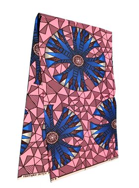 African wax fabric Ankara Cotton非洲腊染布布料拼布手工布