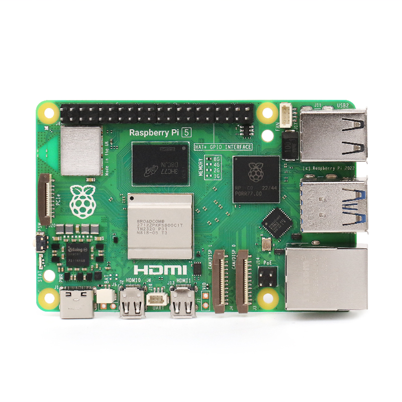 树莓派5 Raspberry Pi 5代套件 4g 8g开发板 Arm Cortex-A76 5b-图1