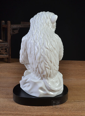 陶瓷动物生肖猴子家居客厅摆件