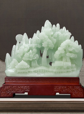 寿比南山摆件客厅电视柜寿礼长辈老人祝寿礼物老人实用80岁大寿