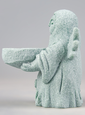 逗兽记青砂石摆件国潮桌面茶宠