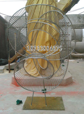 大厅落地镂空雕塑摆件