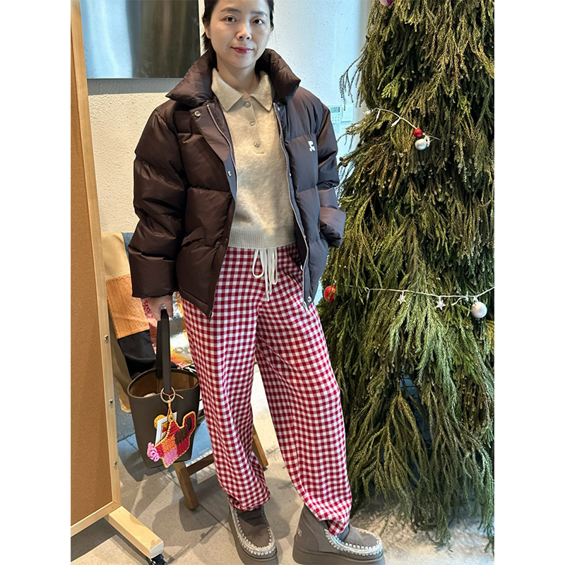 【现货秒发】IMMI24AW秋冬条纹超细羊毛长裤MWDFWKPT0947X - 图2