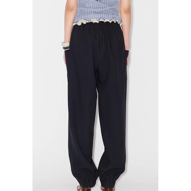 【现货】品牌IMMI 25SURPLUS麻感PL宽松长裤MWESSWPT0252A - 图1