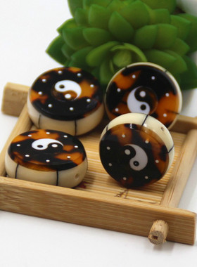 diy菩提根手链饰品扁珠