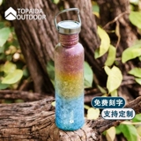 Дорожная портативная вместительная и большая спортивная бутылка для кемпинга для путешествий