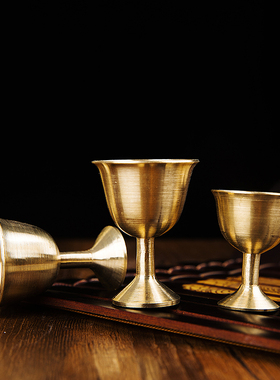 关公财神净身仙家佛堂用品圣水杯