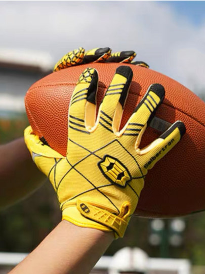 Cybertron adult youth football wide receiver gloves
