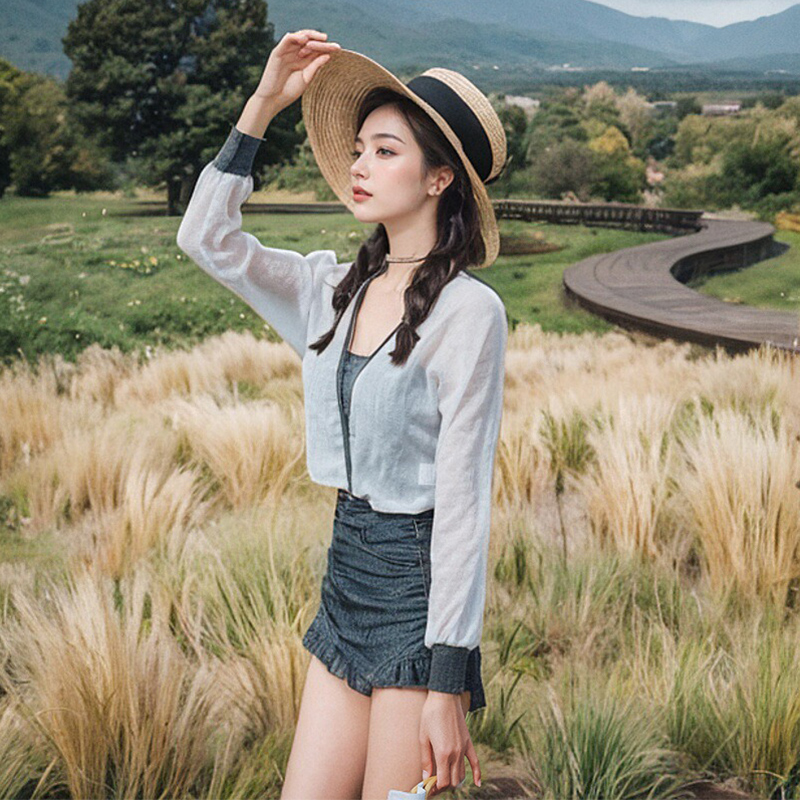 亦美珊泳衣女泡温泉保守纯欲遮肚显瘦保守2025年新款高级感成人