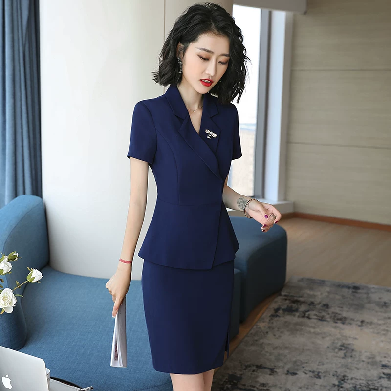 Summer set, classic suit jacket, jewelry for work