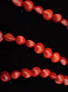 天然红心菩提子手链108佛珠相思豆红豆血菩提情侣手链生日礼饰品