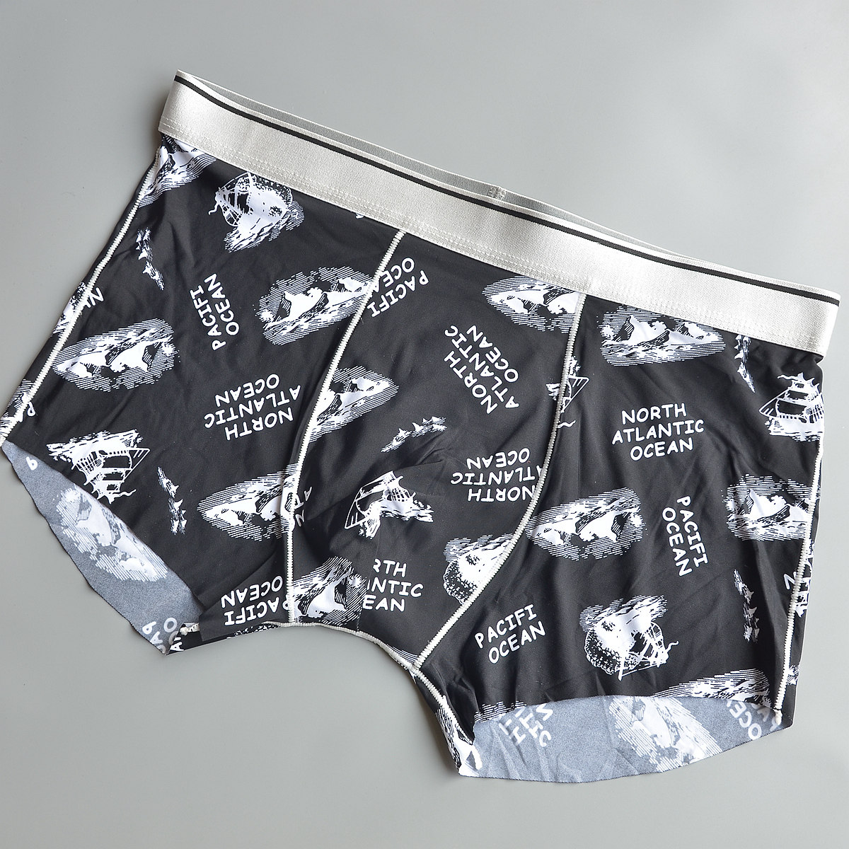 男士内裤男平角裤冰丝无痕个性潮男生四角短裤头超薄透气丝滑裤衩,淘宝优惠券,粉丝福利购,淘宝优惠卷